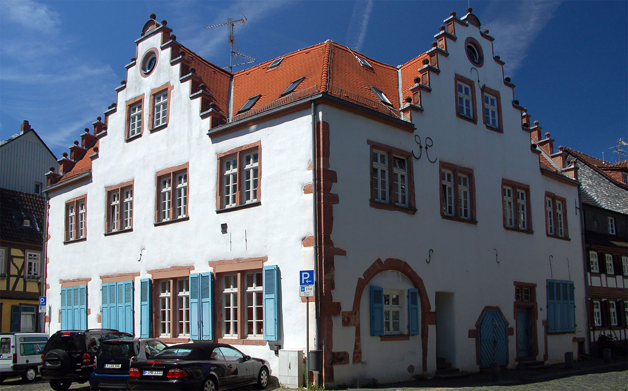 Historisches Gebäude am Schloss, Frankfurt Höchst